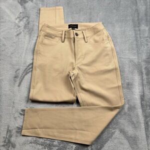 Unbound Merino Wool Pants Mens 24x28 Tan Merino Wool Stretch 5-Pocket